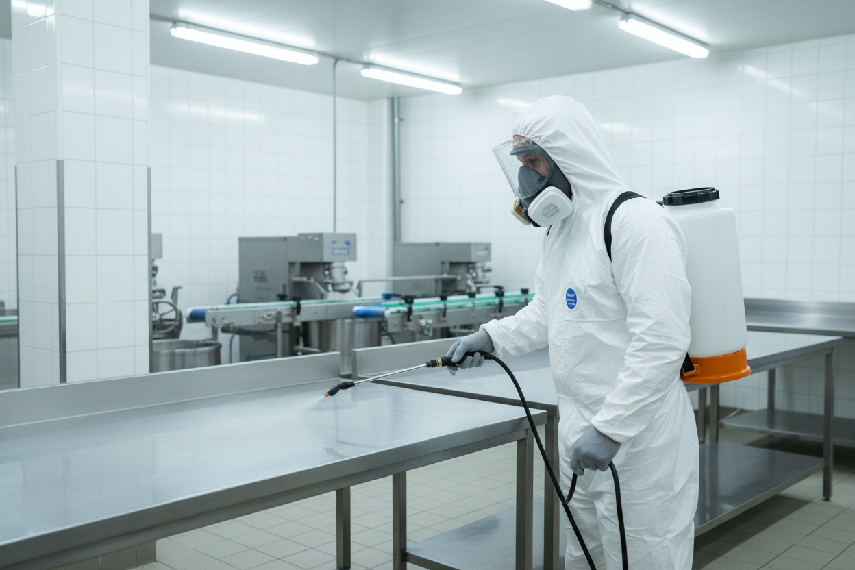 Désinfection HACCP agroalimentaire à Évry (91)