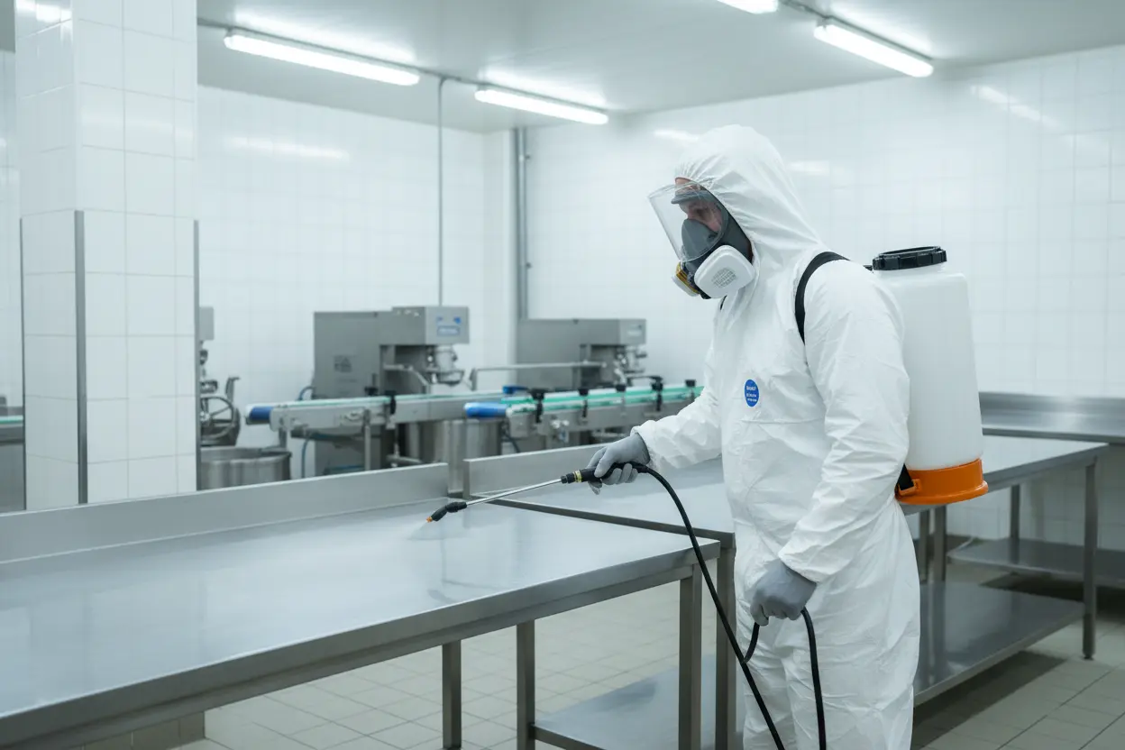Désinfection HACCP agroalimentaire à Évry (91)