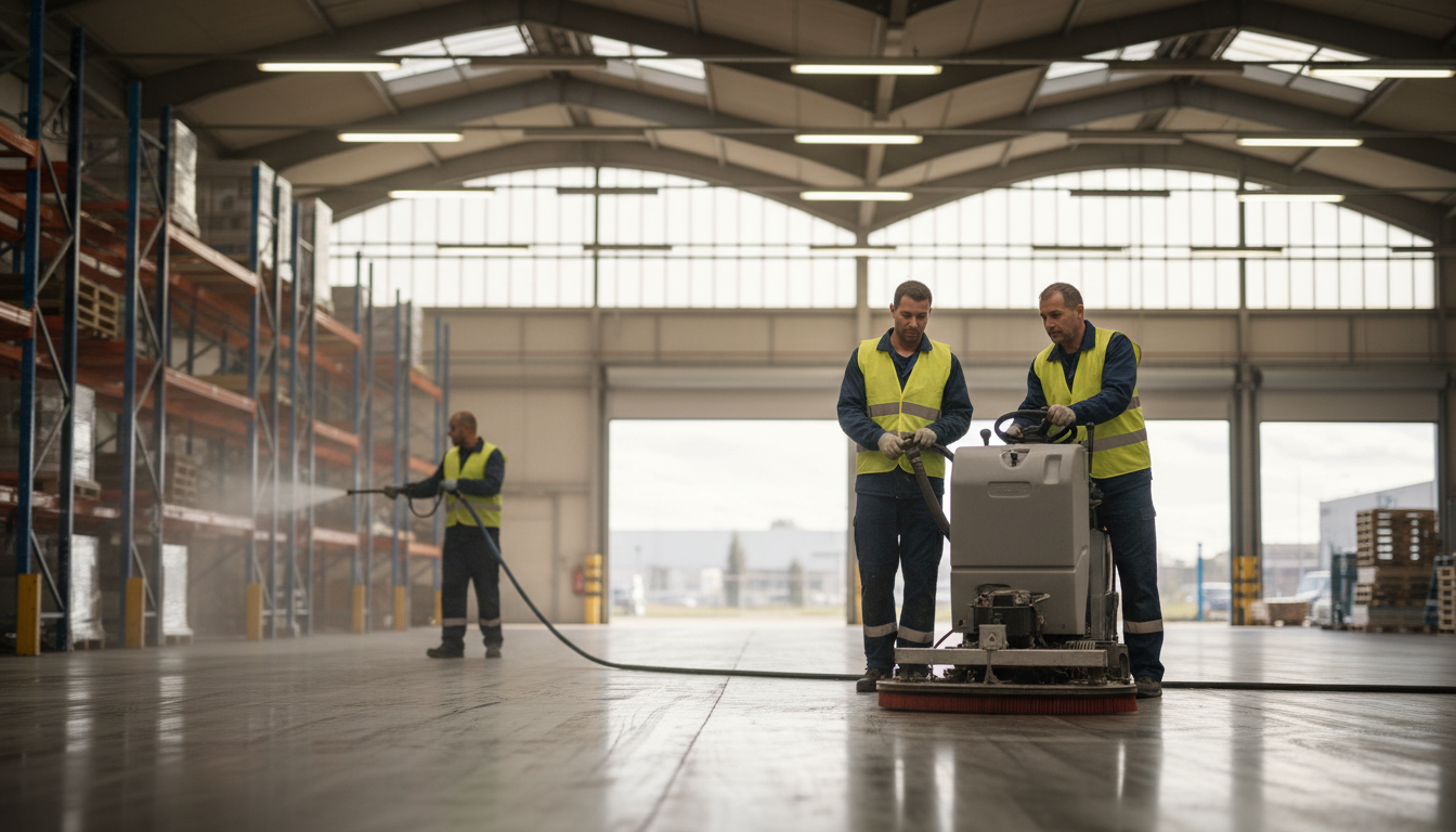Nettoyage industriel à Évry-Courcouronnes (91)